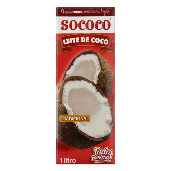 Leite de Coco SOCOCO Caixa 1L