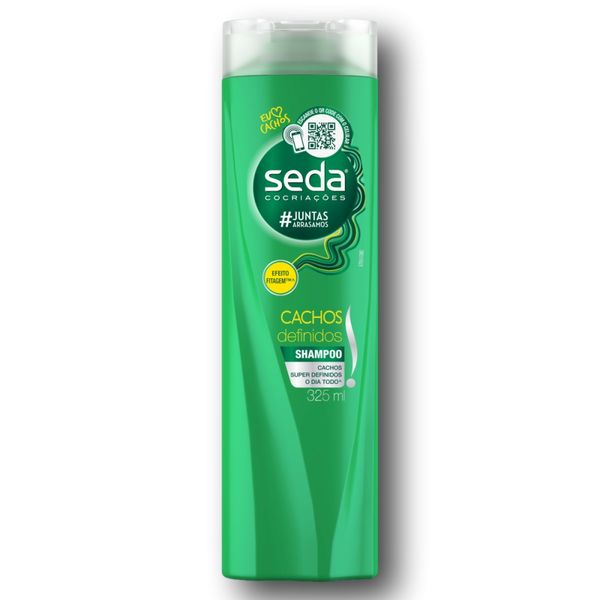 Shampoo Coocriações Cachos Definidos Seda Frasco 325ml