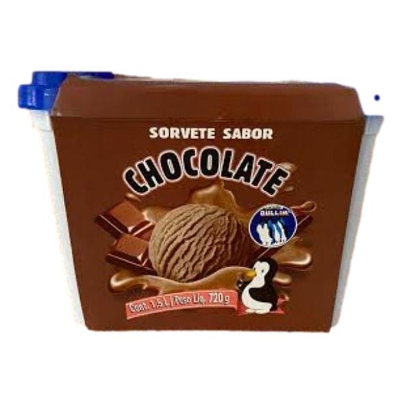 Sorvete Chocolate DULLIM Pote 1.5L