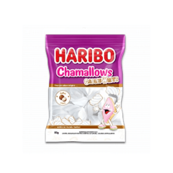 Marsh Haribo Chamallows Cables Whit Sabor Coco Pacote 250g