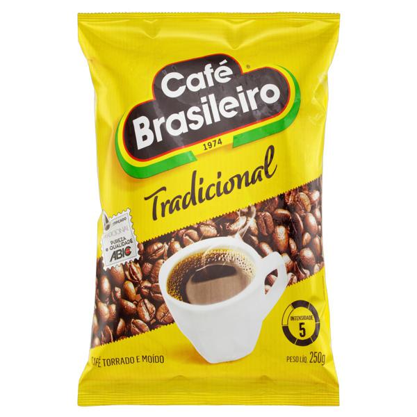 Café BRASILEIRO Tradicional Pacote 250g