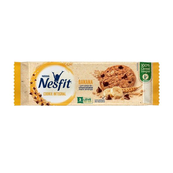 Cookie Nesfit Banana Nestlé Pacote 60g
