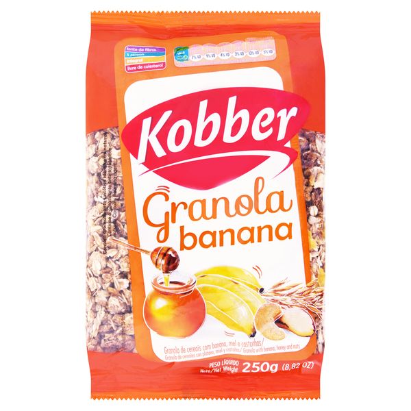 Granola Banana KOBBER Pacote 250g
