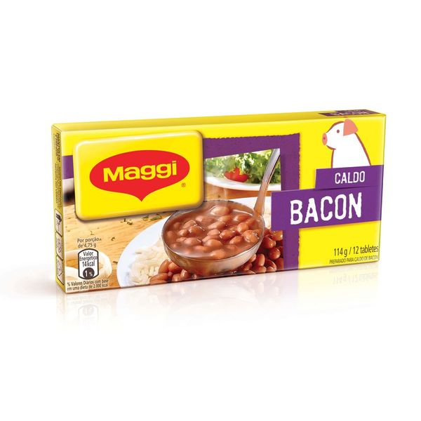 Caldo MAGGI Bacon Tablete 114g