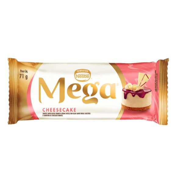 Picolé Mega Cheesecake Nestlé 71g