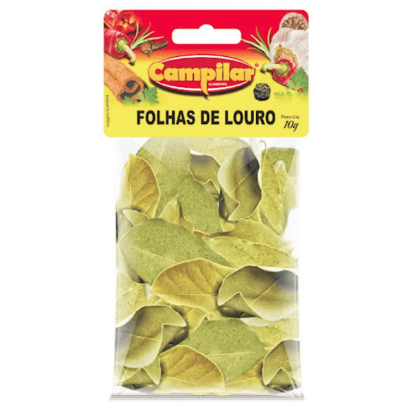 Folhas de Louro Ouro CAMPILAR Pacote 10g