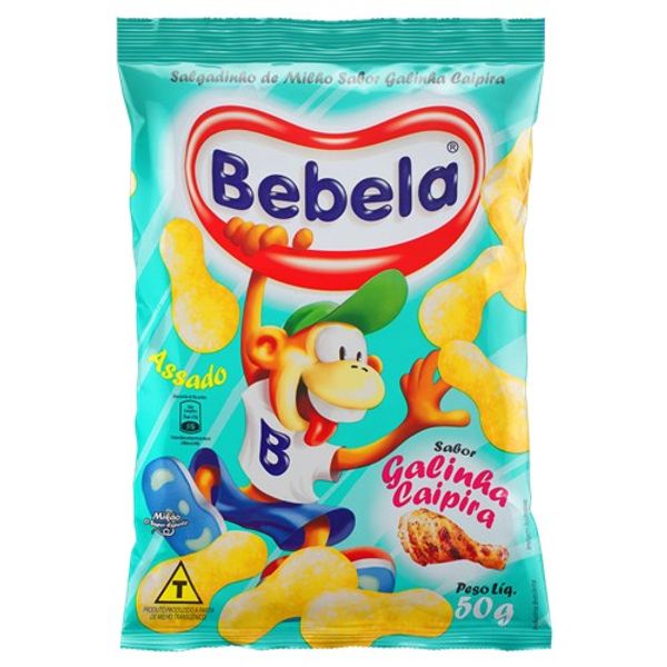 Salgadinho BEBELA Galinha Caipira Pacote 50g