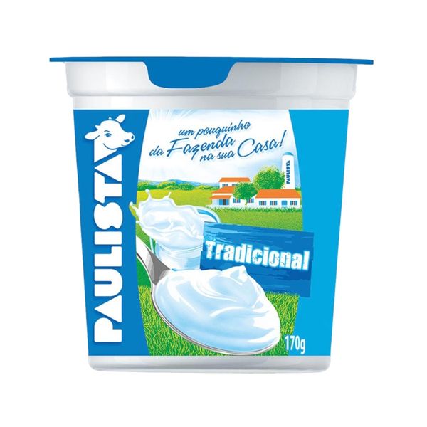 Iogurte Integral Paulista 170g
