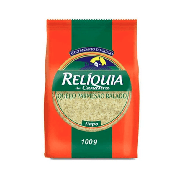 Queijo Parmesão Ralado RELÍQUIA Pacote 100g