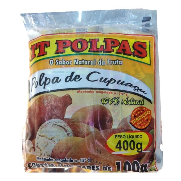 Polpa de Cupuaçu It Polpas Pacote 400g