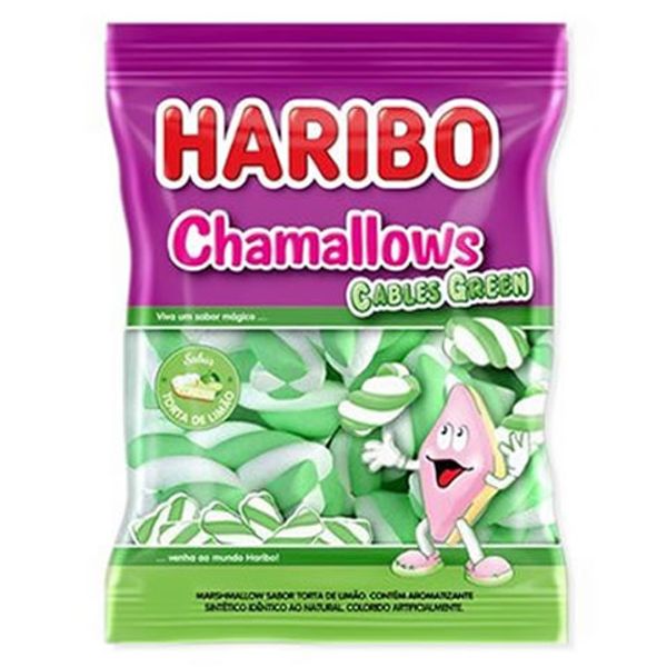 Marsh Haribo Cables Green Pacote 80g