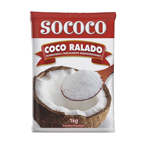 Coco Ralado SOCOCO Pacote 1kg