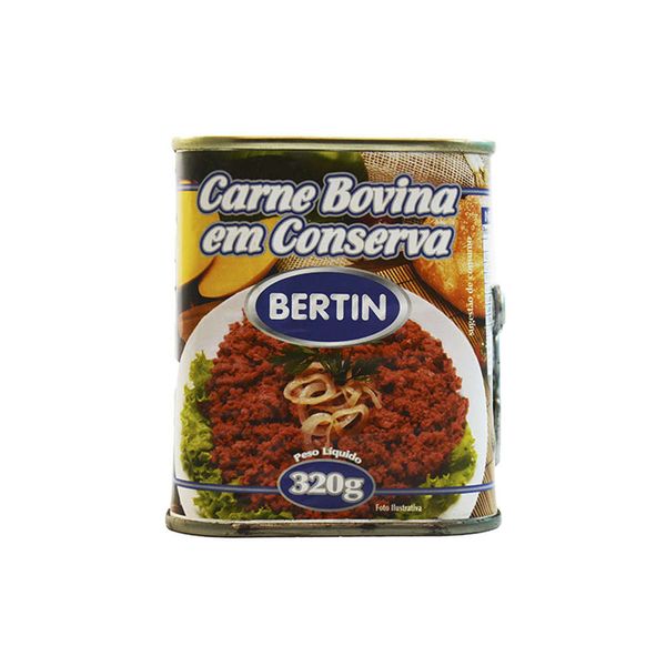 Carne Bovina BERTIN em Conserva Lata 320g