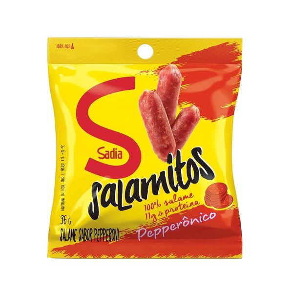 Salame Pepperônico SADIA Salamitos Pacote 36g