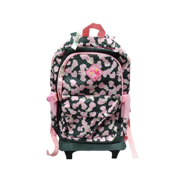 Mochila Escolar Feminina com 6 Rodas