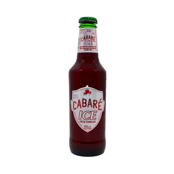 Bebida Mista Cabaré Ice Frutas Vermelhas Garrafa 275ml Bebida Mista Cabaré Ice Frutas Vermelhas Garrafa 275ml