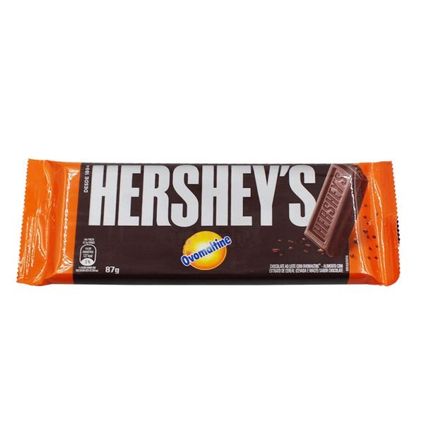 Chocolate ao Leite HERSHEY'S Com OvoMaltine Tablete 87g
