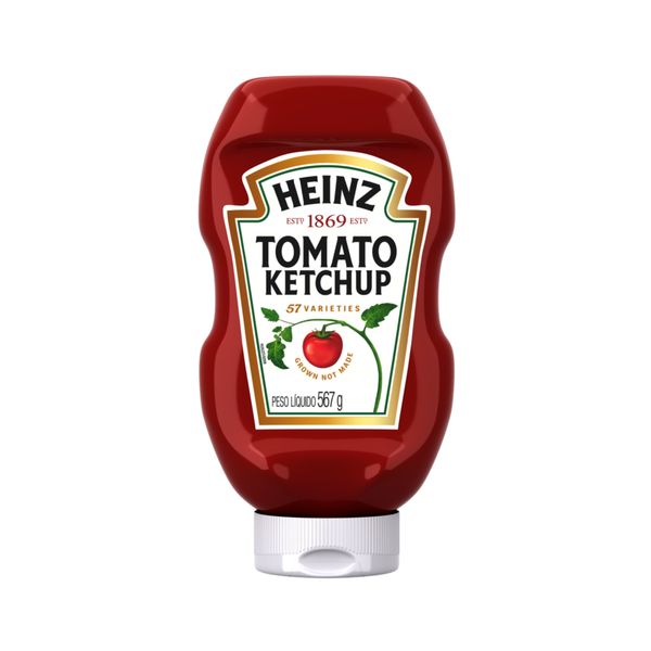 Ketchup Tomato HEINZ Tradicional Pote 567g