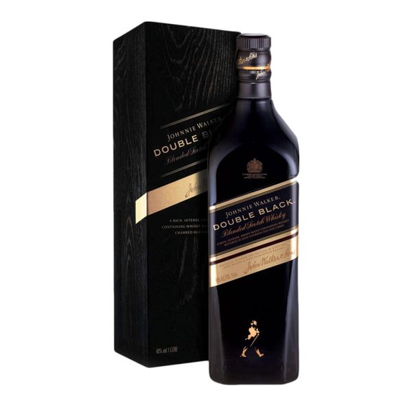 Whisky JOHNNIE WALKER Double Black Label Garrafa 1L Whisky JOHNNIE WALKER Double Black Label Garrafa 1L