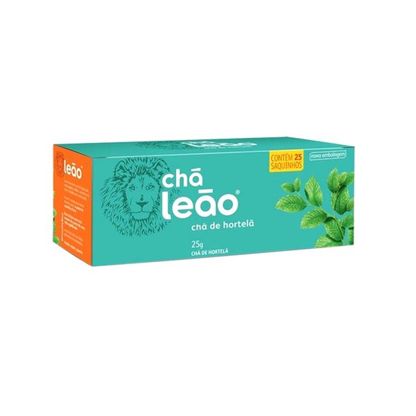Chá LEÃO Hortelã Caixa 25un Chá LEÃO Hortelã Caixa 25un