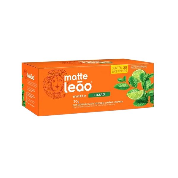 Chá LEÃO Matte Limão Caixa 25un