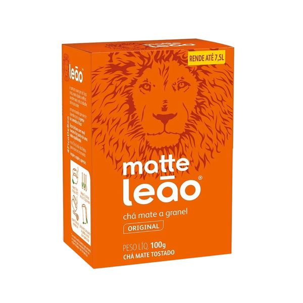 Chá LEÃO Matte Natural Caixa 100g