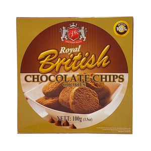 Biscoito Cookie ROYAL BRITISH Chocolate