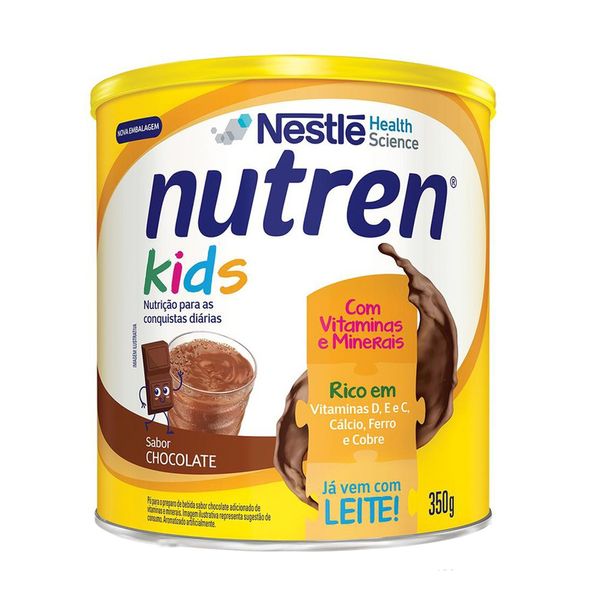 Suplemento Alimentar Kids NUTREN NESTLÉ Chocolate