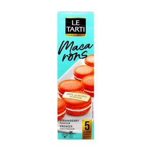 Macarons Recheado Frances LE TARTI Morango