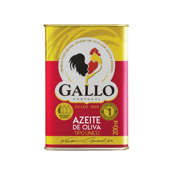 Azeite de Oliva GALLO Tipo Único Lata 200ml