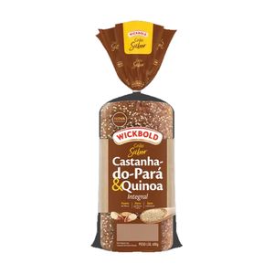 Pão de Forma WICKBOLD Integral Castanha do Pará & Quinoa