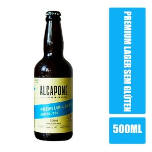 Cerveja ALCAPONE Premium Lager Sem Glúten