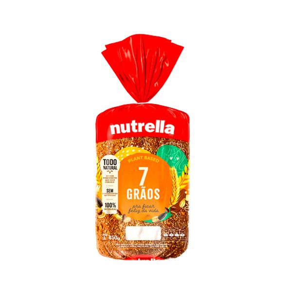 Pão de Forma NUTRELLA 7 Grãos Pacote 450g