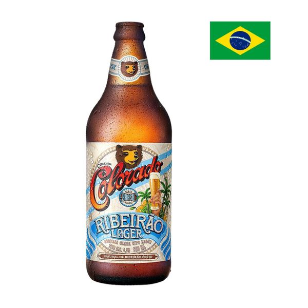 Cerveja COLORADO Ribeirão Lager Garrafa 600ml