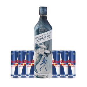 Kit Whisky JONNIE WALKER Song of Ice 750ml 1un & Energético RED BULL Energy Drink