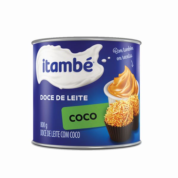 Doce de Leite ITAMBÉ Coco Lata 800g