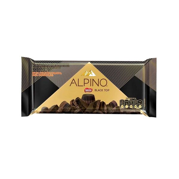 Chocolate em Barra NESTLÉ Alpino Black Top 90g