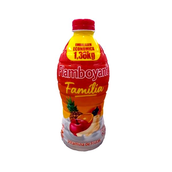Iogurte FLAMBOYANT Família Vitamina de Fruta Garrafa 1,36kg