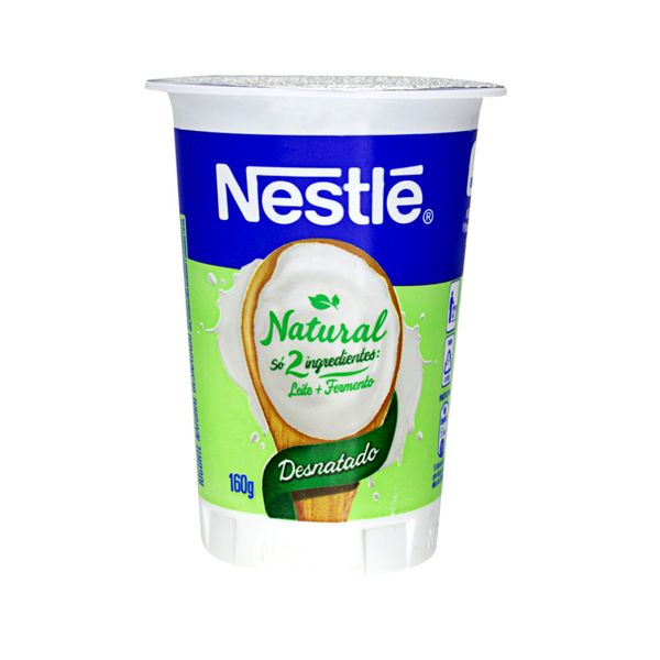 Iogurte Desnatado NESTLÉ Natural copo 160g