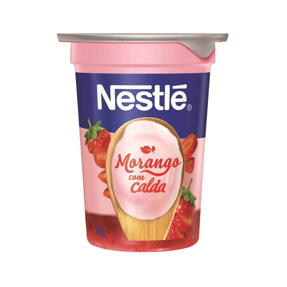 Iogurte NESTLÉ Morango com Calda Copo 150g