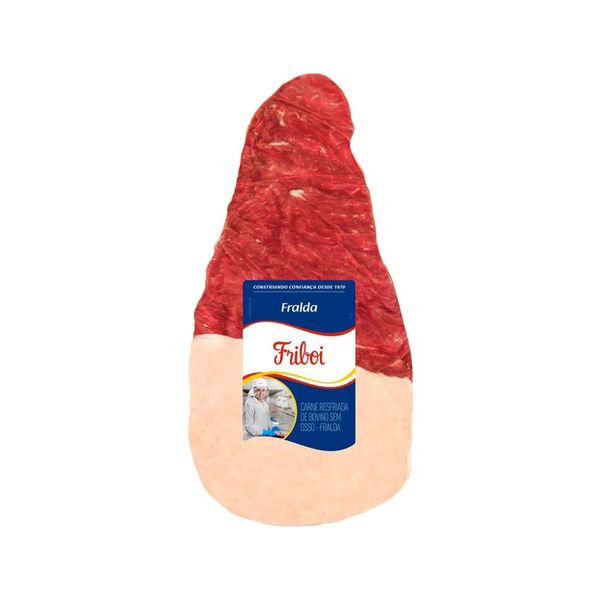 Carne Bovina Fralda FRIBOI Embalagem a Vácuo 2,5kg