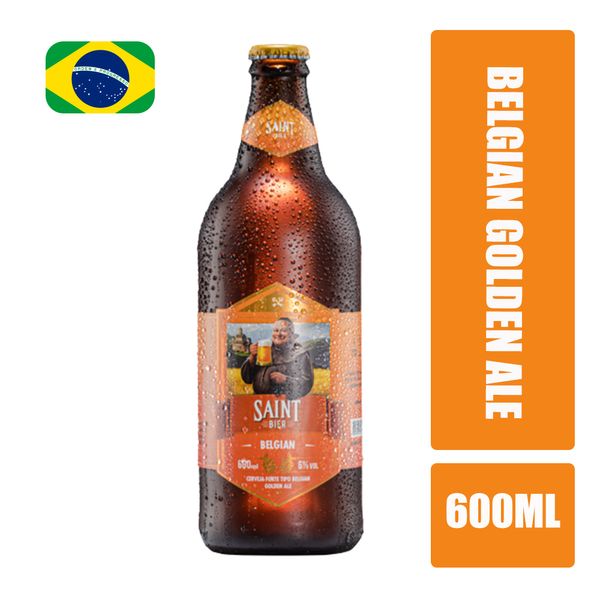 Cerveja Belgian Golden Ale SAINT BIER Garrafa 600ml