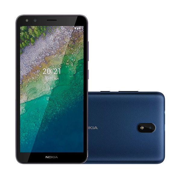 Smartphone NOKIA C01 Plus Azul 4G Tela 5.4