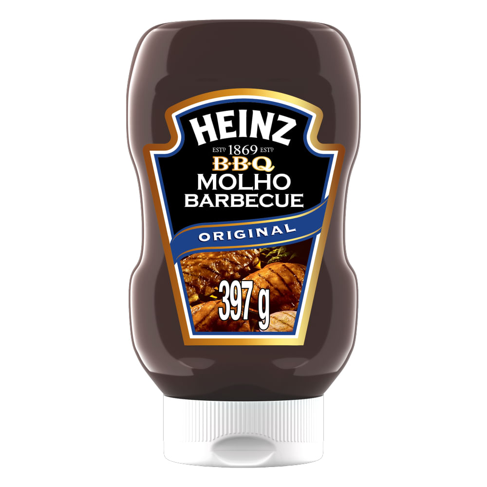 Molho Barbecue Original Heinz Squeeze 397g