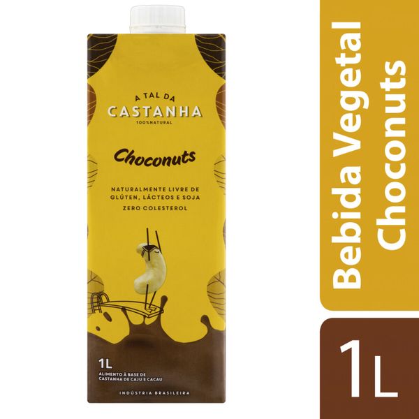 Bebida Vegetal A TAL DA CASTANHA Choconuts Caixa 1L