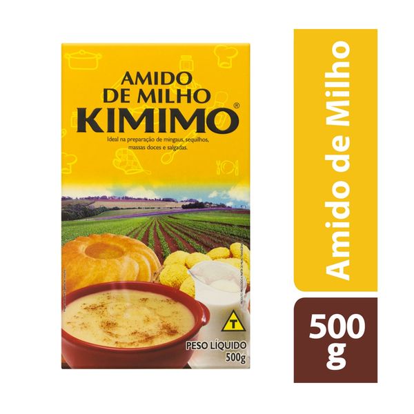 Amido de Milho KIMIMO Caixa 500g