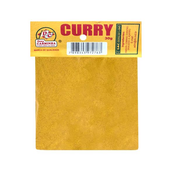 Curry DONA CARMINHA pacote 30g