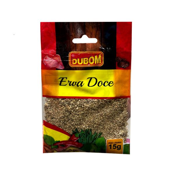 Erva Doce em Semente DUBOM pacote 15g Erva Doce em Semente DUBOM pacote 15g