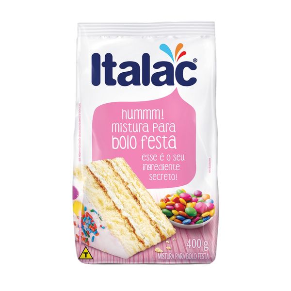 Mistura Para Bolo Festa ITALAC Pacote 400g