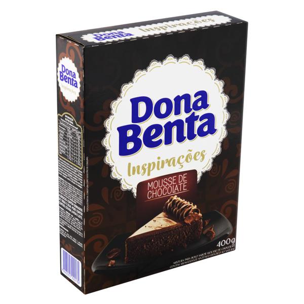 Mistura Bolo Mousse Chocolate Dona Benta Caixa 400g
